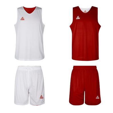 Set Reversible Adulto/Niñ@ Peak Sport Basketball Team  "Red/White"