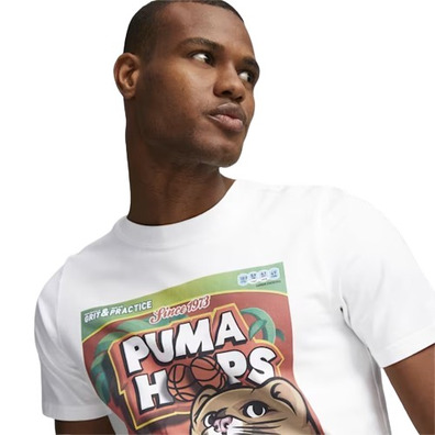Puma Basketball Dylan Cereal Box Tee "White"