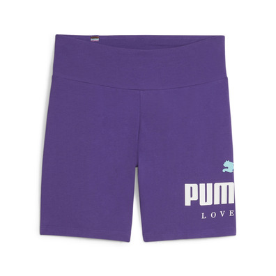 Puma ESS+ LOVE WINS Biker Shorts "Purple"