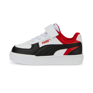 Puma Infants Caven Block AC+ "White-For All Time Red