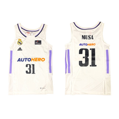 Real Madrid Camiseta Basket Niñ@ 1ª Equipación # 31 MUSA #