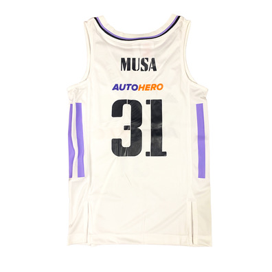 Real Madrid Camiseta Basket Niñ@ 1ª Equipación # 31 MUSA #