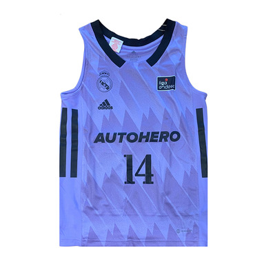 Real Madrid Camiseta Basket Niñ@ 2ª Equipación # 14 DECK #