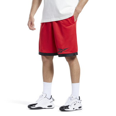 Reebok Basketball Mesh Shorts "Vector Red"