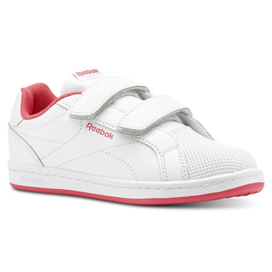 Reebok Royal Complete Clean 2V Kids (White/Twisted Pink)