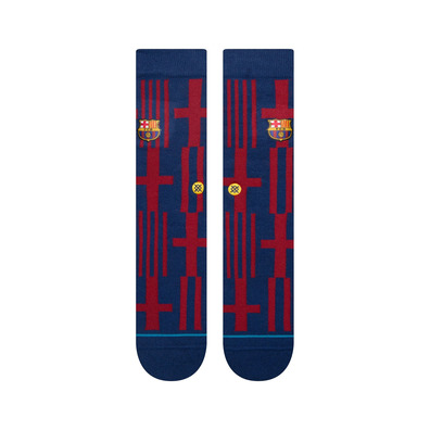 Stance Casual FC Barcelona Banner Crew Socks