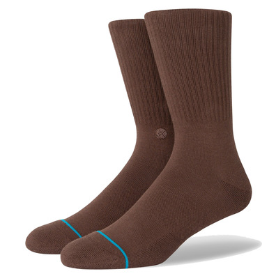 Stance Casual Icon Classic Crew Socks "Brown"