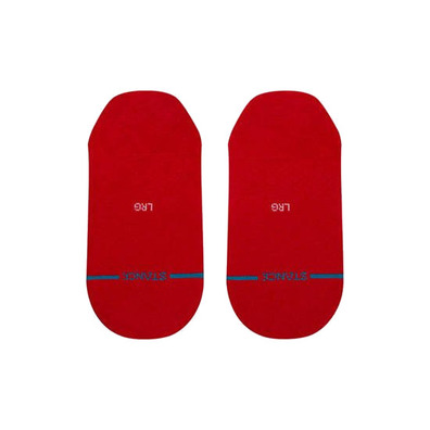 Stance Casual Icon No Show Socks "Red"