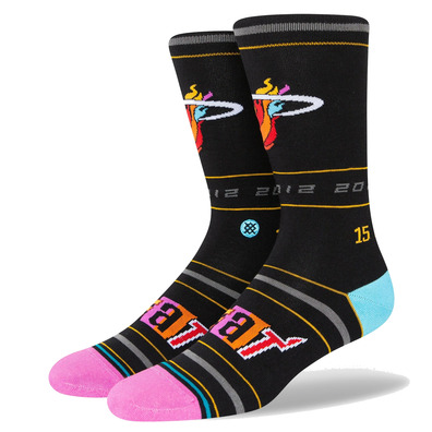 Stance Casual NBA Heat CE Crew Socks