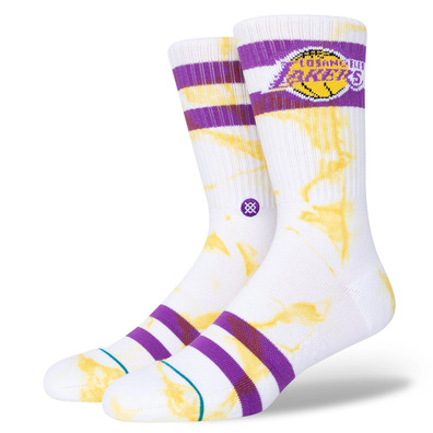 Stance Casual NBA Lakers Dyed Crew Socks "Gold