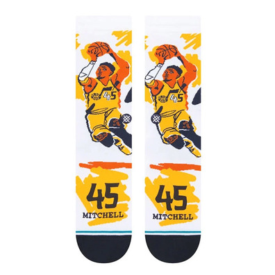 Stance NBA Casual Paint Mitchell Crew Socks
