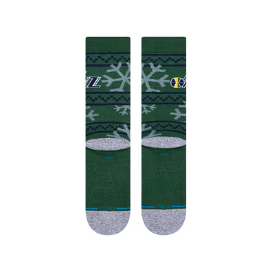 Stance NBA Utah Jazz Frosted 2 Crew Socks "Green Pine"