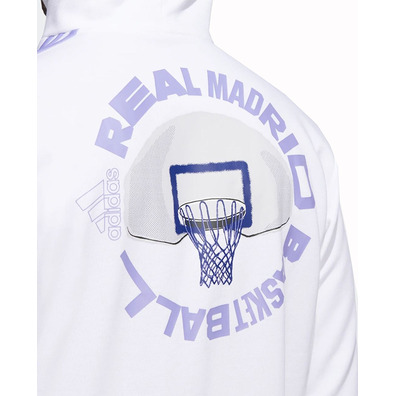 Sudadera Basket Adidas Real Madrid GFX