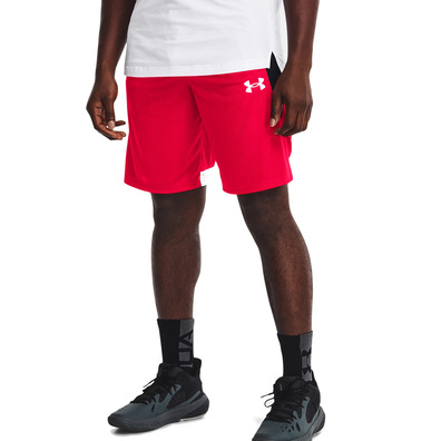 UA Men's Baseline 10" Shorts "Red"