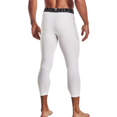 UA Men's HeatGear® Armour ¾ Leggings "White"