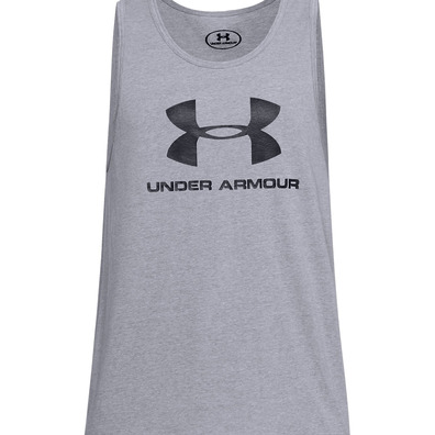 UA Men's Sportstyle Logo Tank "Gray"
