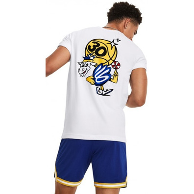 Under Armour Basketball Curry Dub Goat Tee "White"