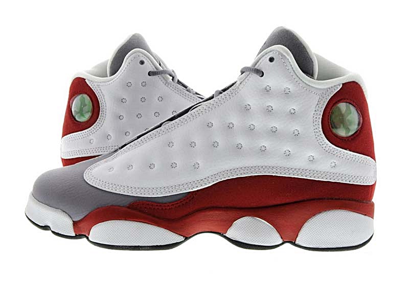 jordan retro 13 blancas con rojo