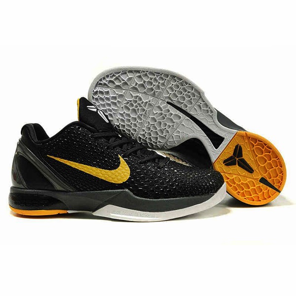 Nike Kobe VI "Del Sol Black Mamba" (002/negro/amarillo/blan