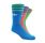 Adidas Originals Calcetines Classic Solid Crew 3PP (azul/lima/rojo solar)