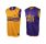 Adidas Camiseta NBA L.A Lakers Summer Run Reversible (amarillo/purpura)
