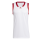 Adidas Basketball Icon Squad Jersey "White-Red"