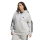 Adidas Essentials 3-Stripes Full-Zip Fleece Hoodie (Plus Size) "Grey"