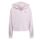 Adidas Girls Future Icons 3-Stripes Full-Zip Hoodie "Clear Pink"