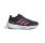 Adidas Kids RunFalcon 3.0 Elastic Lace Top "Black-Pink"