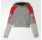 Adidas Originals Sudadera YWF Crew J (medium grey heather/black/tomato)