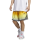 Adidas Short Basket Crazylite AOP 2 "Crew Yellow/Clear Sky"