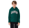 Champion BOYS' FLEECE POLAR HOODIE SCRIPT LOGO FOREST "GREEN"
