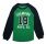 Champion Camiseta Niño M/L Atlhletic Logo Crewneck T-Shirt  (verde)