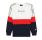 Champion Legacy Colour Block Script Logo Sweatshirt "White"