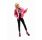 Desigual Girls Quilted Heart Bomber Jacket "Fuchsia"
