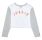 Jordan Girls Varsity Luxe Ringer Long Sleeve Cropped  Tee