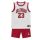 Conjunto Jordan Infants HBR DNA Muscle Tank and Short "Gym Red-White"