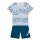 Jordan Infants JDB Play AOP Tee Short Set "Industrial Blue"