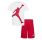 Jordan Infants Jumpman Jumbo Tee Short Set "Gym Red-White"