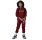 Jordan Infants Jumpman Sustainable Pullover Hood and Joggers Set "Gym Red"