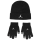 Set Gorro + Guantes Jordan Kids Essential 2Piece "Black"