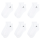 Jordan Kids JDB Everyday Essentials Ankle 6 PPack Socks "White"