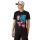 Camiseta New Era NBA Chicago Bulls Basketball Globe Graphic "Black"
