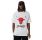 Camiseta Tejido Mesh Oversize New Era NBA Chicago Bulls Logo Script  "White"