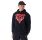 New Era NBA Chicago Bulls Script Oversized Pullover Hoodie "Black"