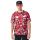 New Era NBA Chicago Bulls Team All Over Print Mesh Oversized T-Shirt "Red"