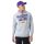 New Era NBA L.A Lakers Script Oversized Pullover Hoodie "Grey"