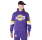 New Era NBA L.A Lakers Colour Block Oversized Pullover Hoodie