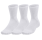 UA Unisex 3-Maker 3-Pack Mid-Crew Socks "White-Mod Gray"