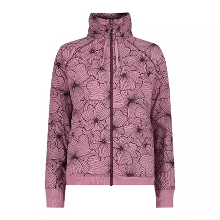 Campagnolo Women's Sweatshirt with Floral Print "Pink"